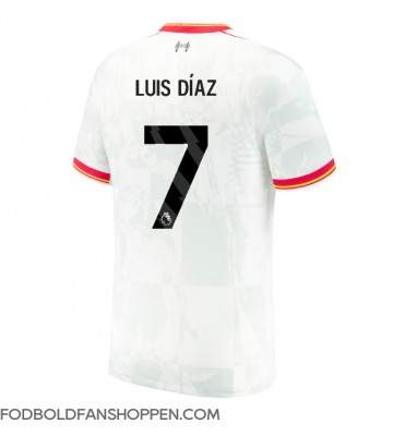Liverpool Luis Diaz #7 Tredjetrøje 2024-25 Kortærmet